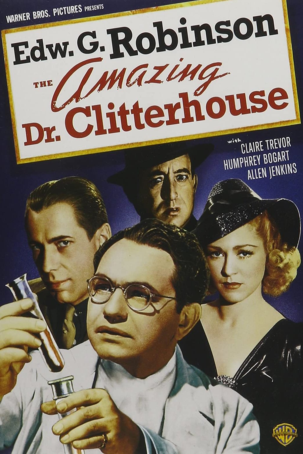 L'affiche du film The Amazing Dr. Clitterhouse