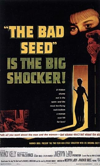 L'affiche du film The Bad Seed