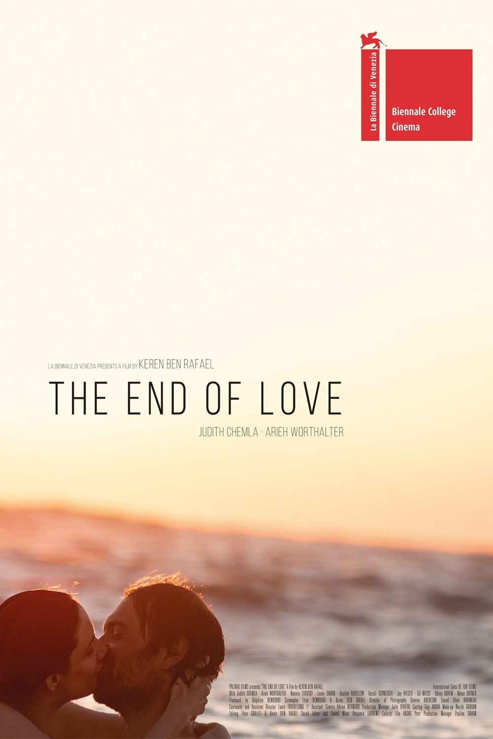 L'affiche du film The End of Love