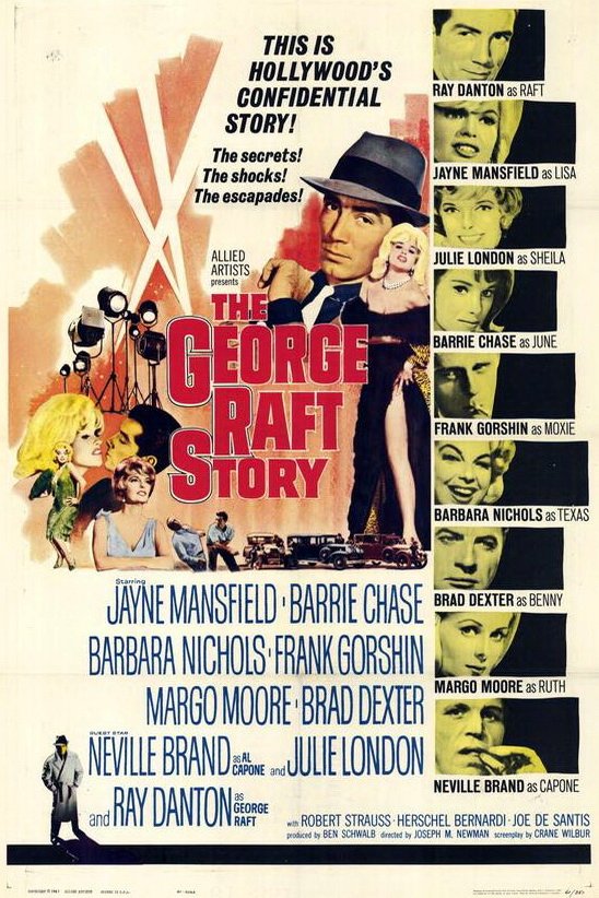 L'affiche du film The George Raft Story