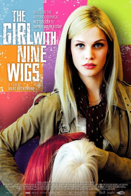 L'affiche du film The Girl with Nine Wigs