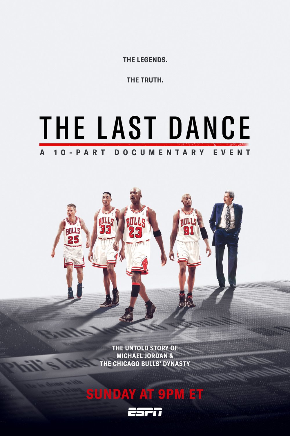 L'affiche du film The Last Dance
