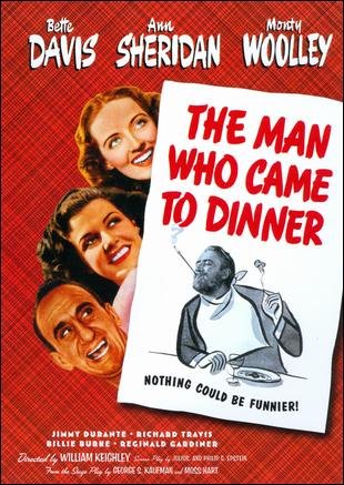 L'affiche du film The Man Who Came to Dinner