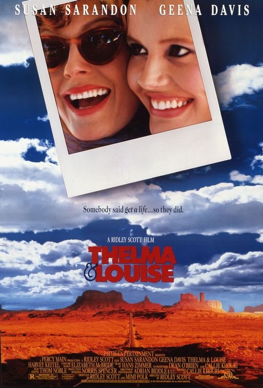 L'affiche du film Thelma & Louise