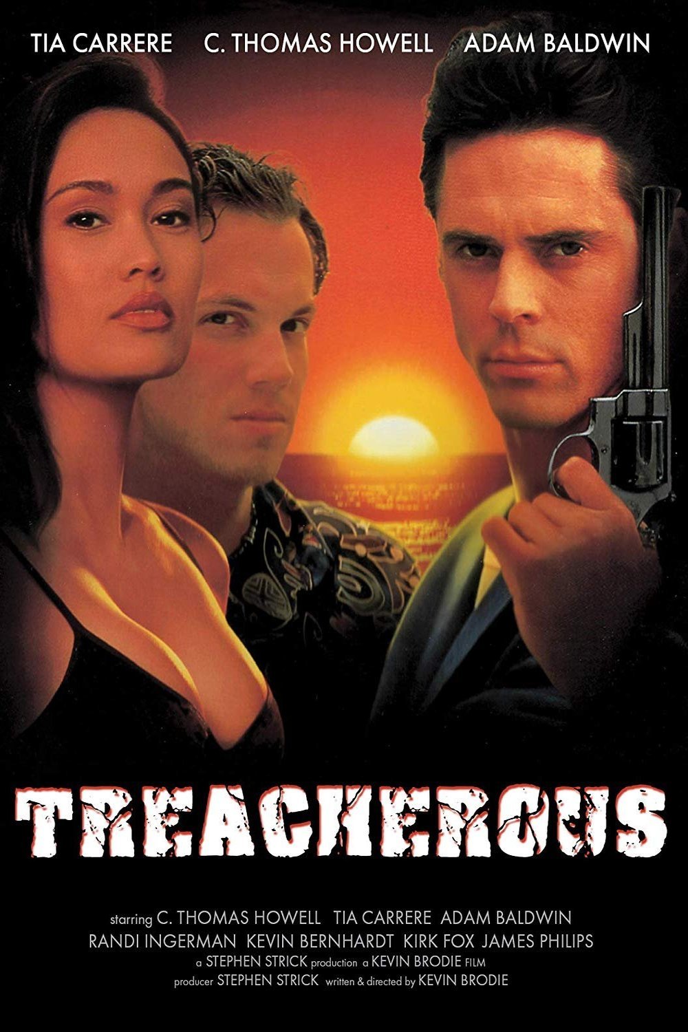 L'affiche du film Treacherous