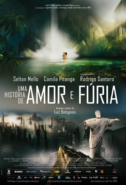L'affiche du film Uma História de Amor e Fúria