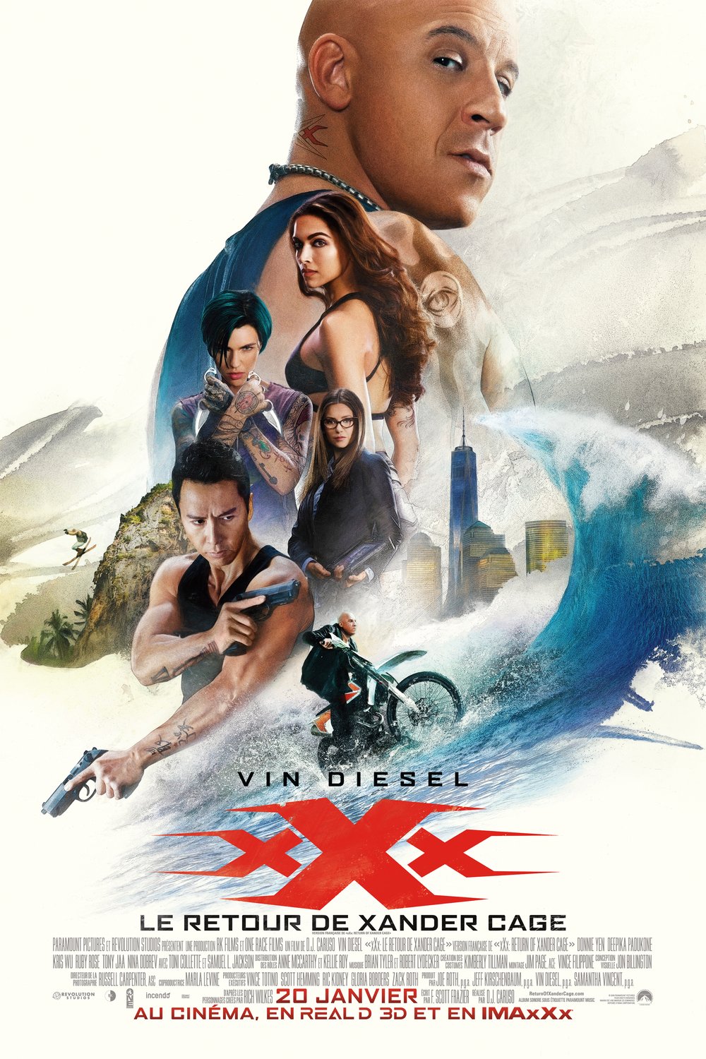 Poster of the movie xXx: Le retour de Xander Cage