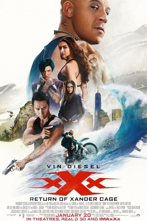 L'affiche du film xXx: Return of Xander Cage