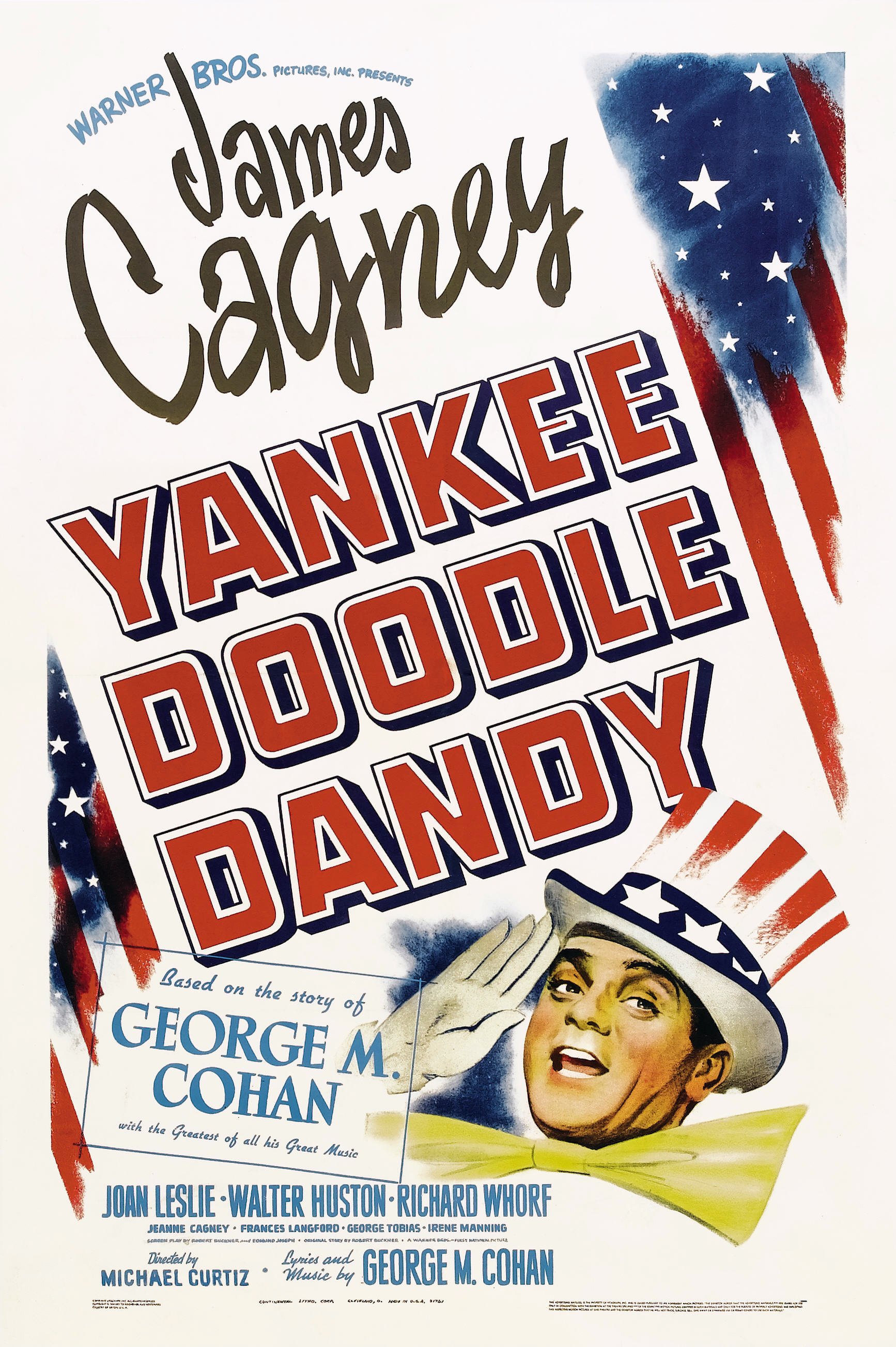 L'affiche du film Yankee Doodle Dandy