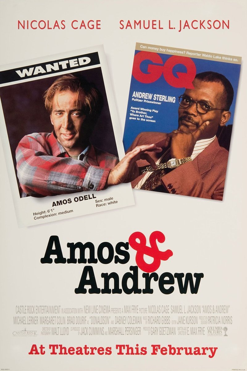 L'affiche du film Amos & Andrew