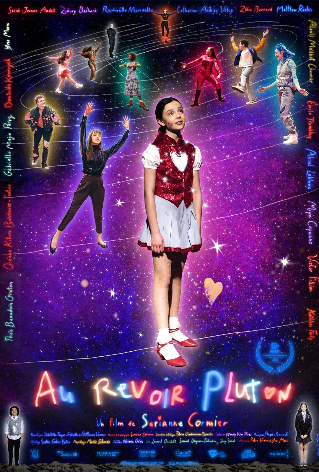 L'affiche du film Au revoir Pluton