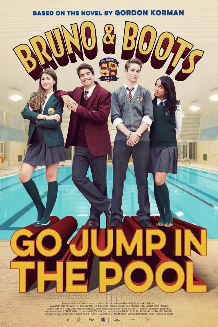 L'affiche originale du film Bruno & Boots: Go Jump in the Pool en anglais