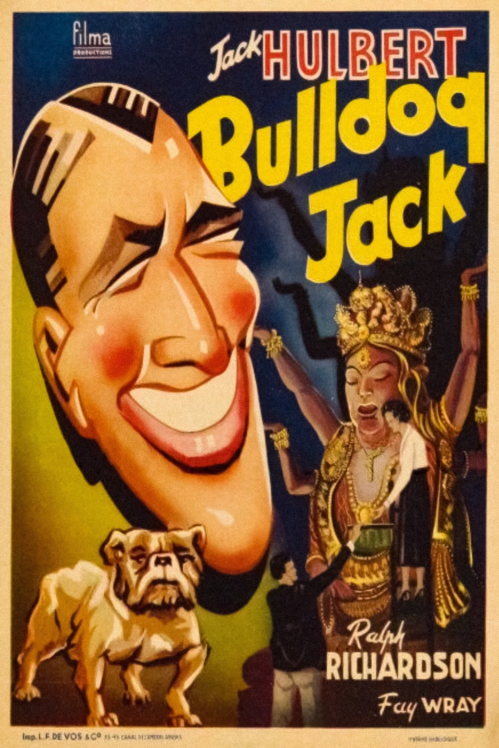 L'affiche du film Bulldog Drummond