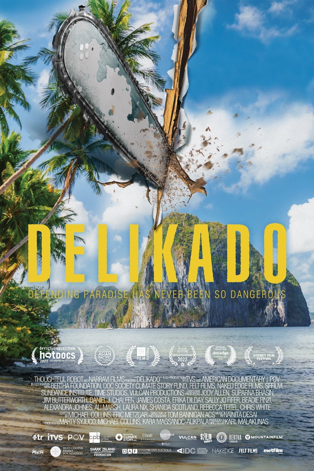 L'affiche du film Delikado
