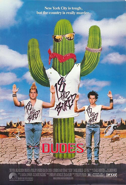L'affiche du film Dudes