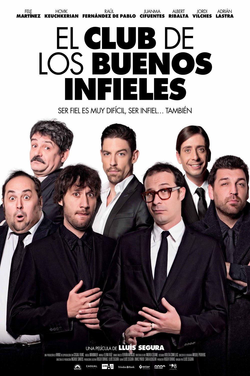 L'affiche originale du film El club de los buenos infieles en espagnol