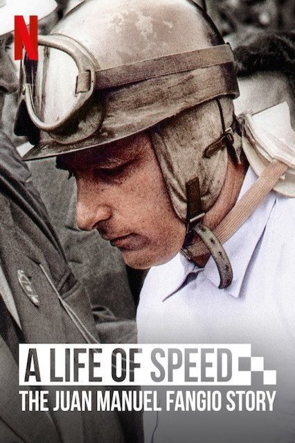 L'affiche originale du film Fangio: El hombre que domaba las máquinas en espagnol