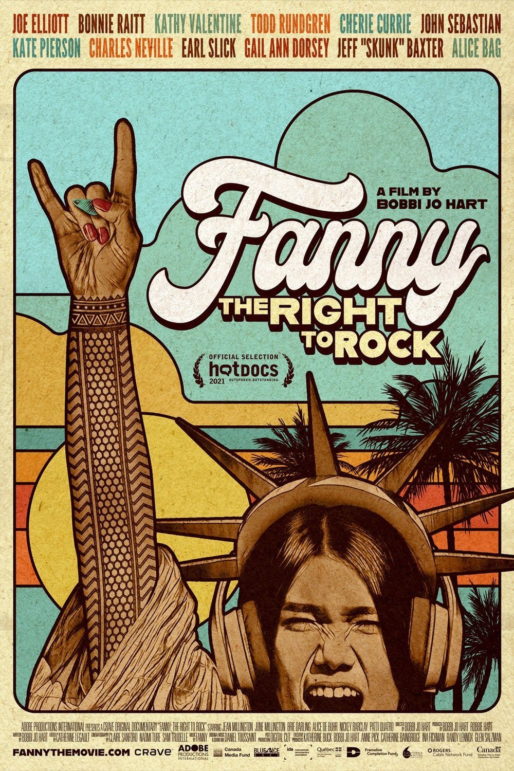 L'affiche du film Fanny: The Right to Rock