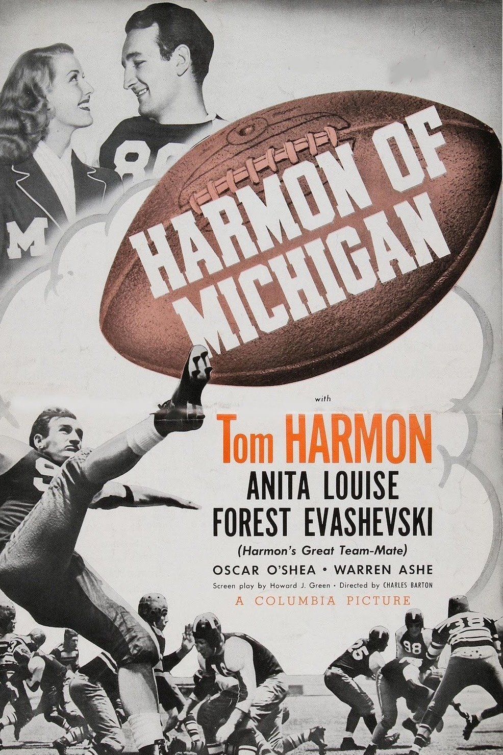 L'affiche du film Harmon of Michigan