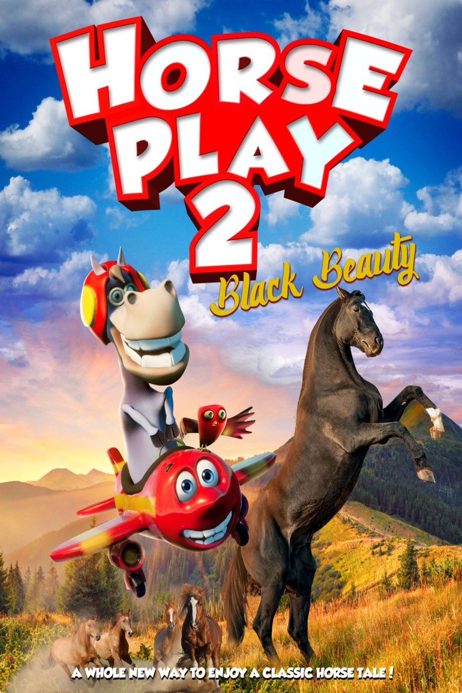 L'affiche du film Horse Play 2: Black Beauty