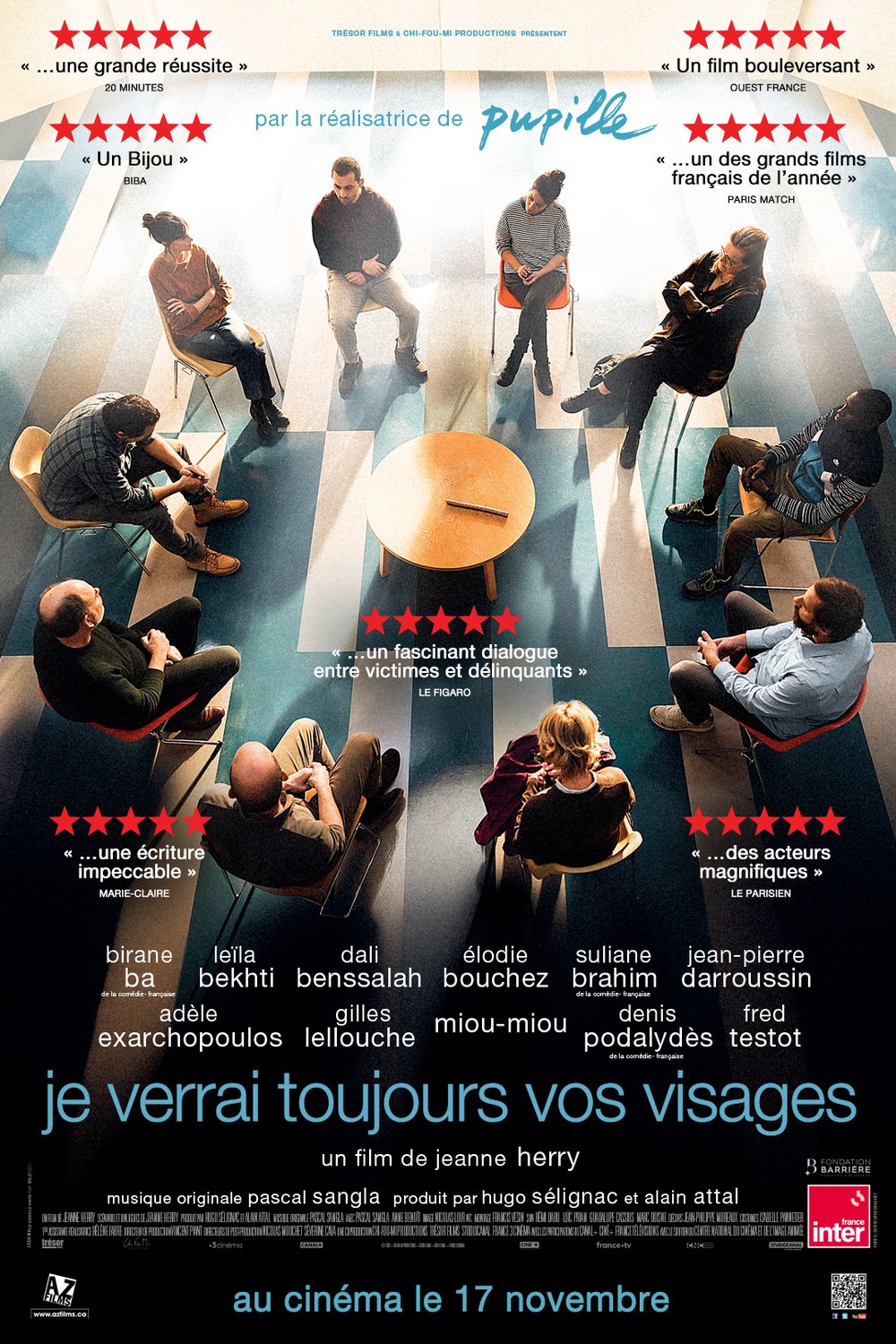 L'affiche du film Je verrai toujours vos visages