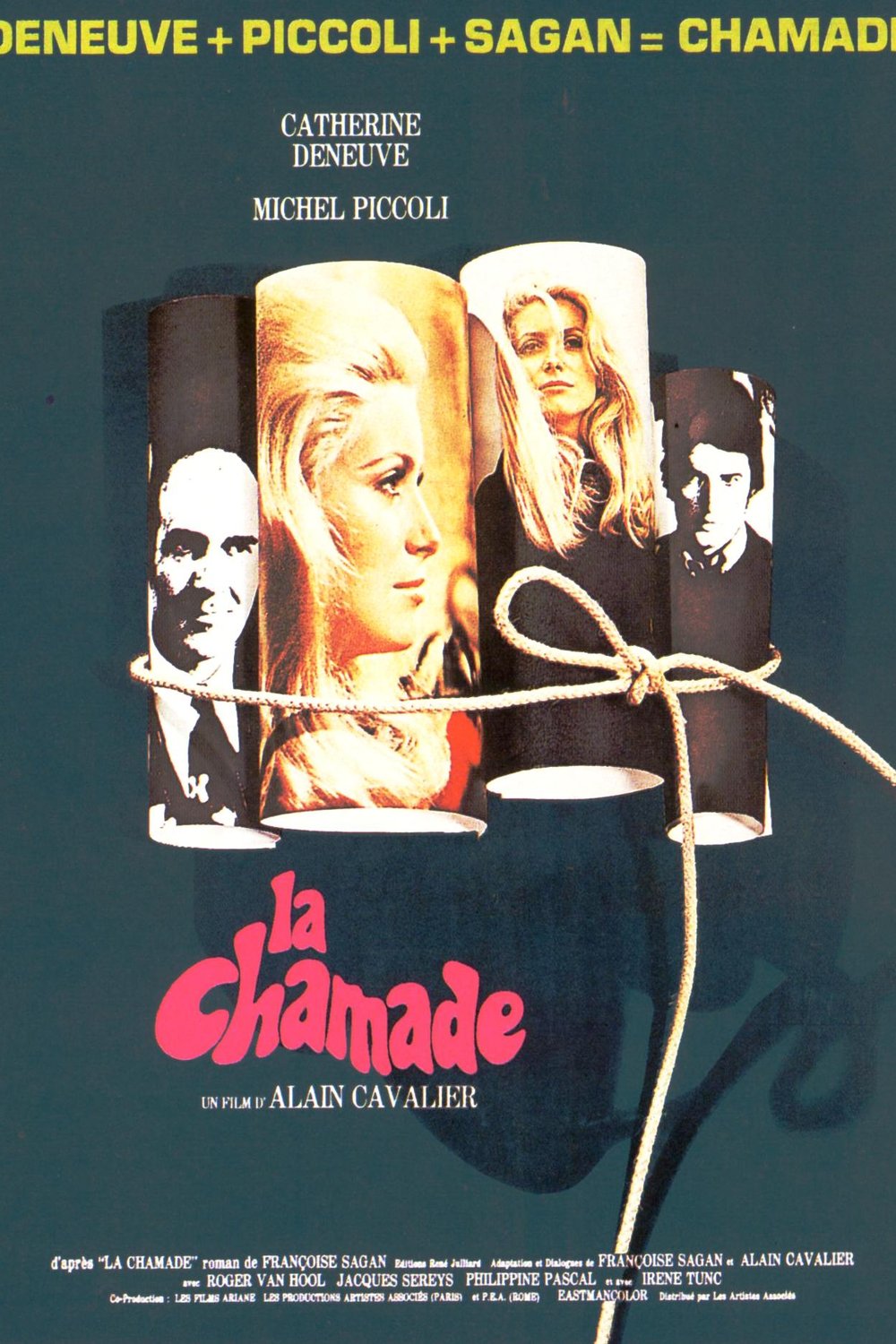 L'affiche du film La Chamade