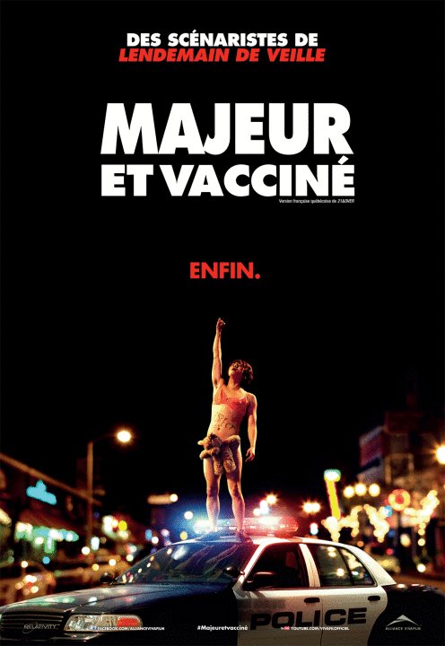 L'affiche du film Majeur et vacciné