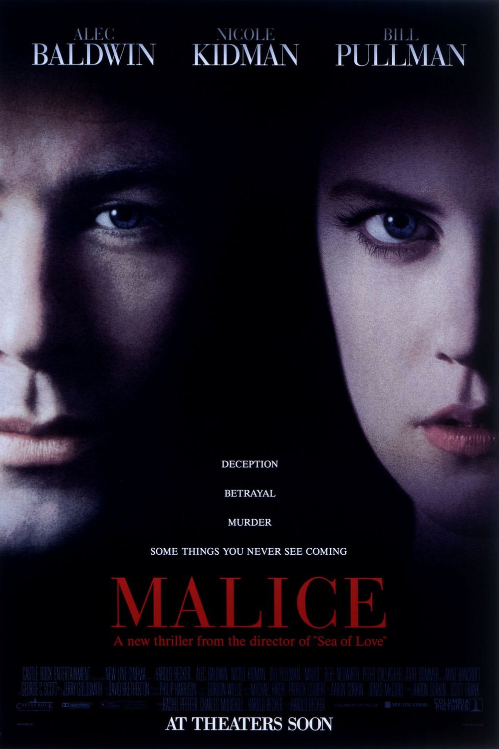 L'affiche du film Malice