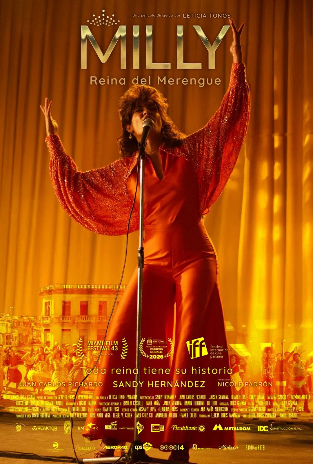 L'affiche du film Milly: Queen of Merengue [2025]
