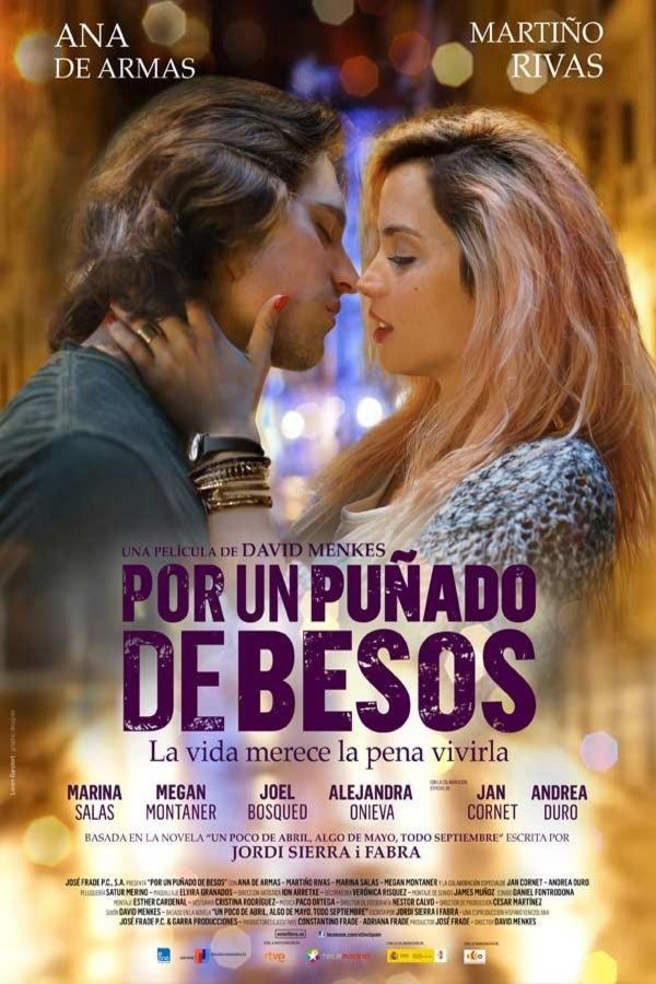 Spanish poster of the movie Por un puñado de besos