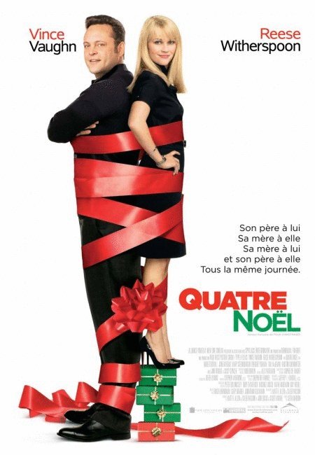L'affiche du film Quatre Noël