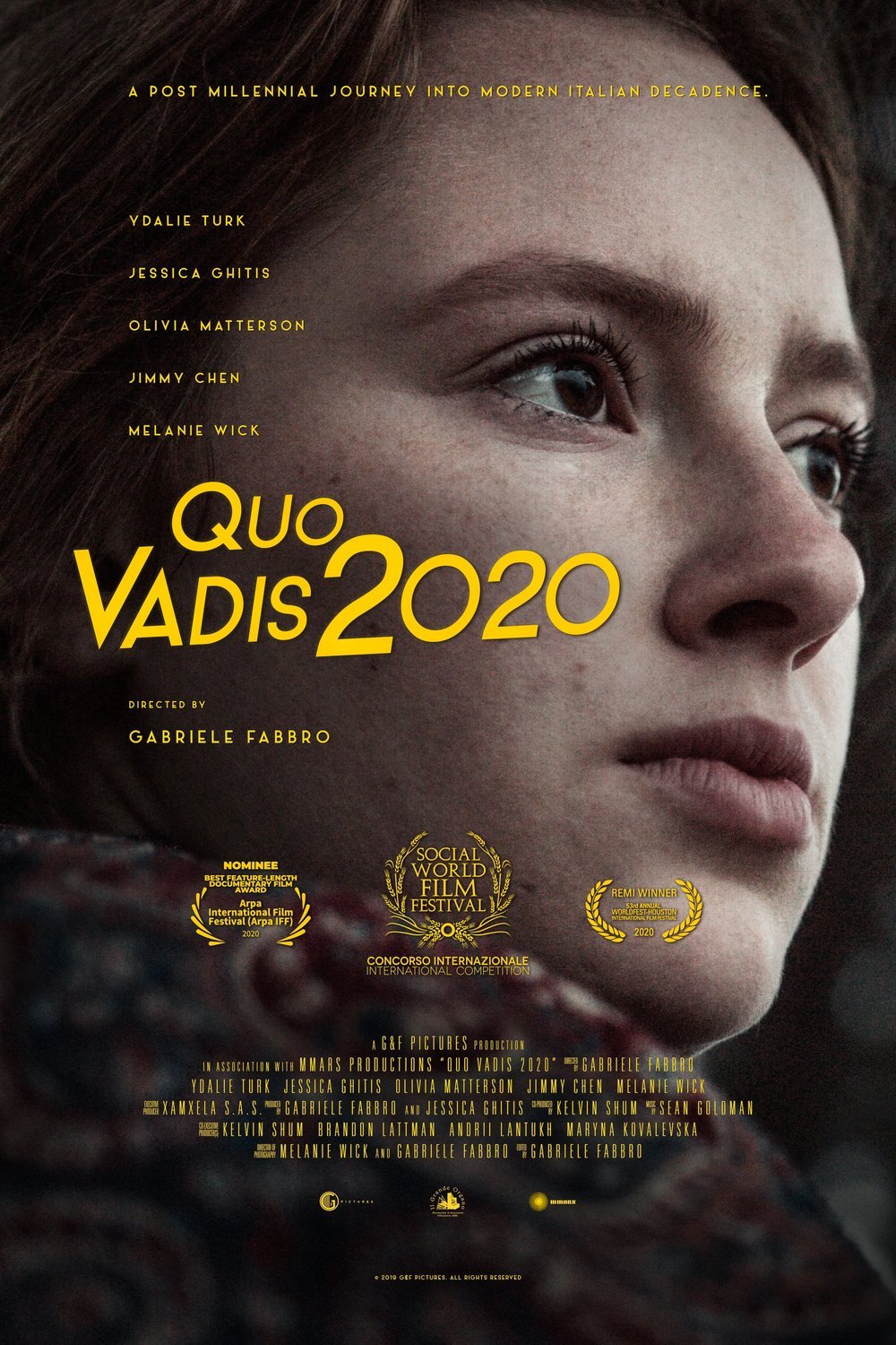 L'affiche du film Quo Vadis 2020