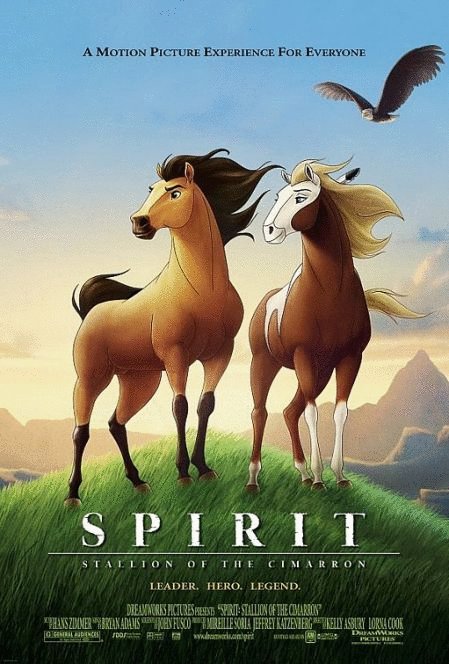 L'affiche du film Spirit: L'Étalon des prairies