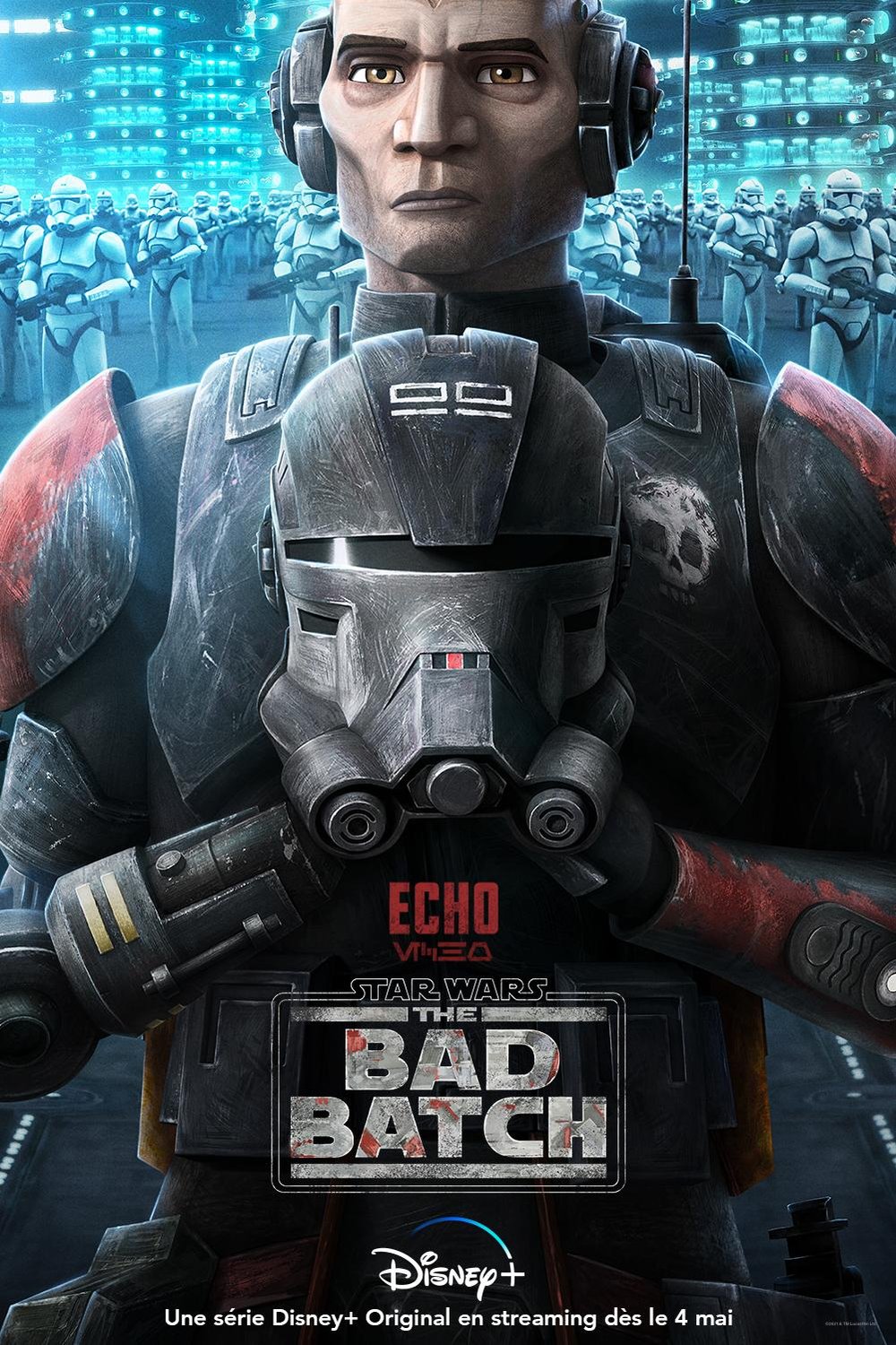 L'affiche du film Star Wars: Le Bad Batch