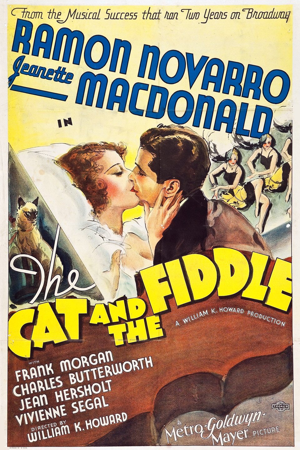 L'affiche du film The Cat and the Fiddle