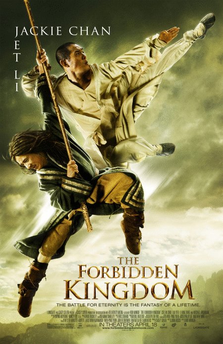 L'affiche du film The Forbidden Kingdom