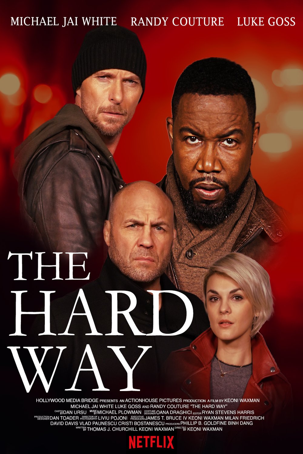 L'affiche du film The Hard Way