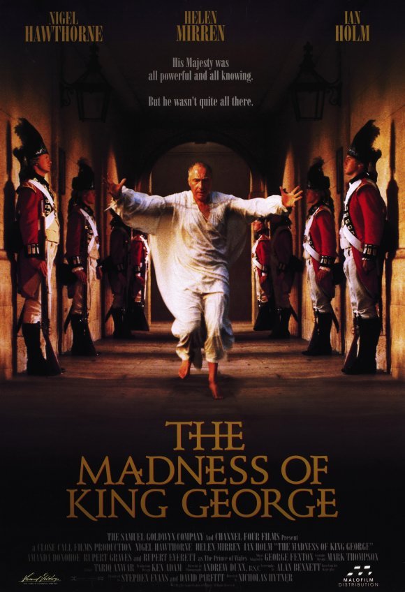 L'affiche du film The Madness of King George