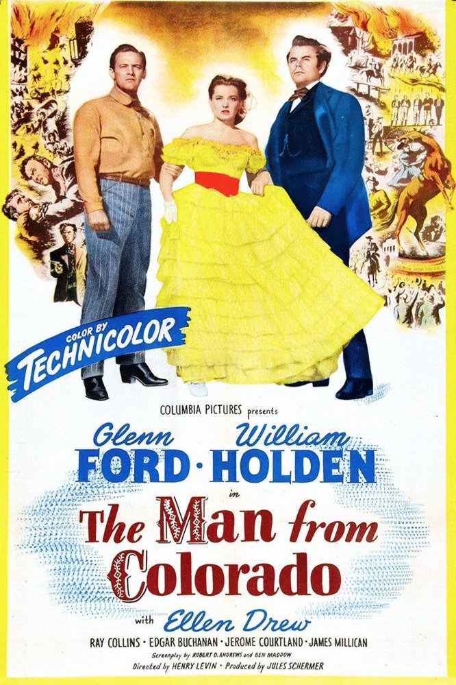 L'affiche du film The Man from Colorado