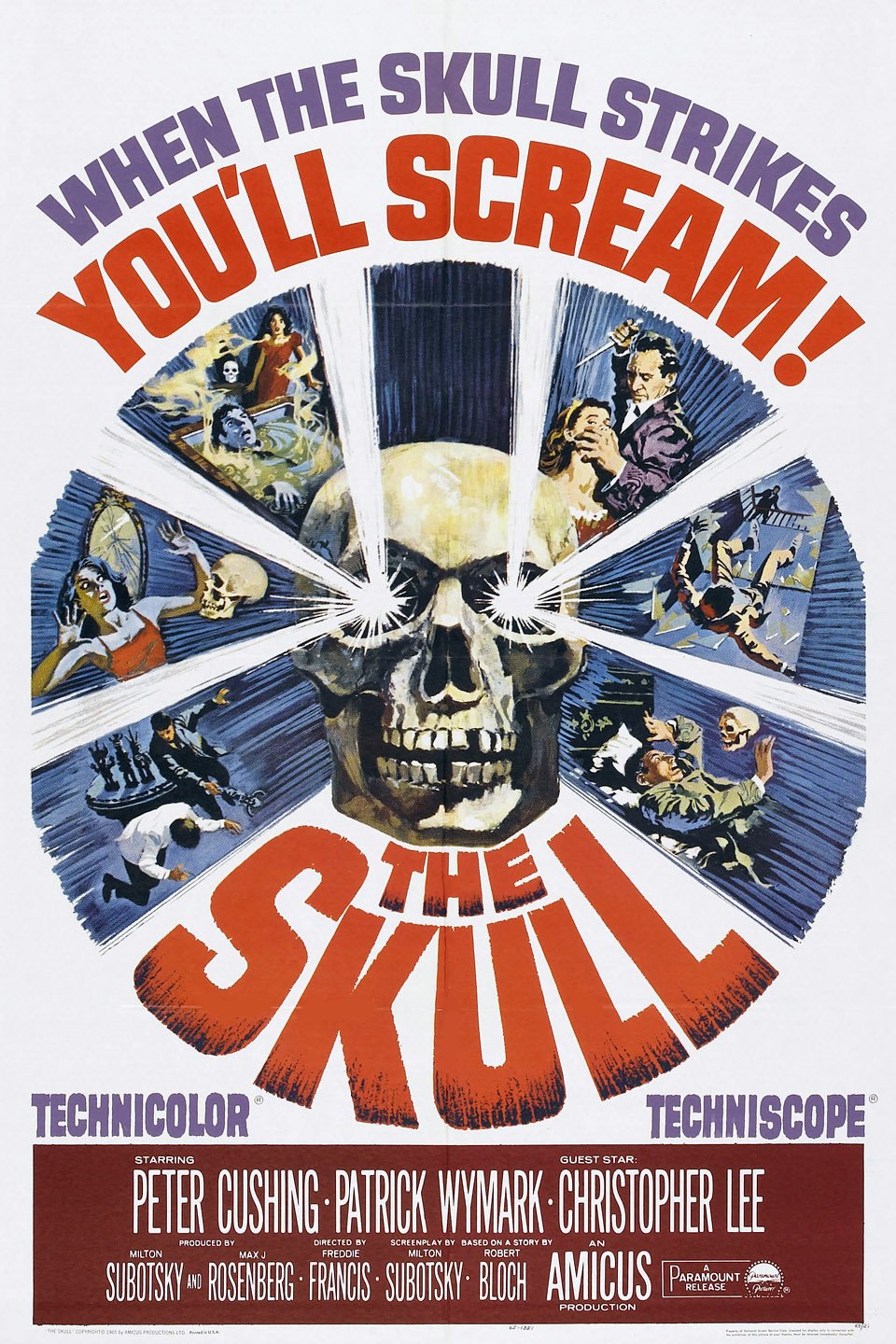 L'affiche du film The Skull