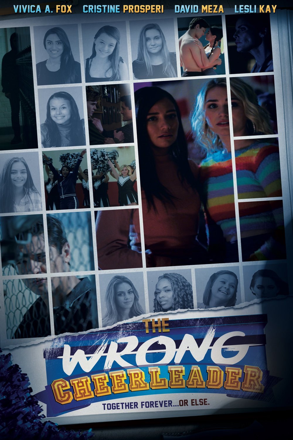 L'affiche du film The Wrong Cheerleader