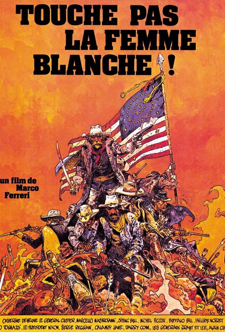 Poster of the movie Touche pas la femme blanche [1974]