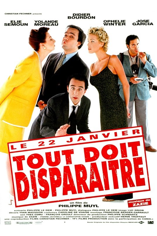 Poster of the movie Tout doit disparaître