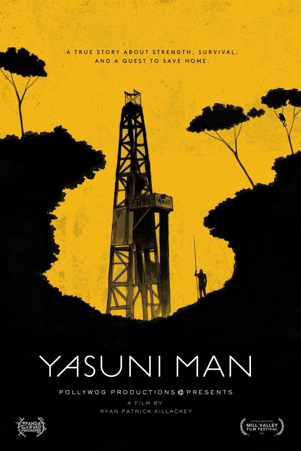 L'affiche du film Yasuni Man