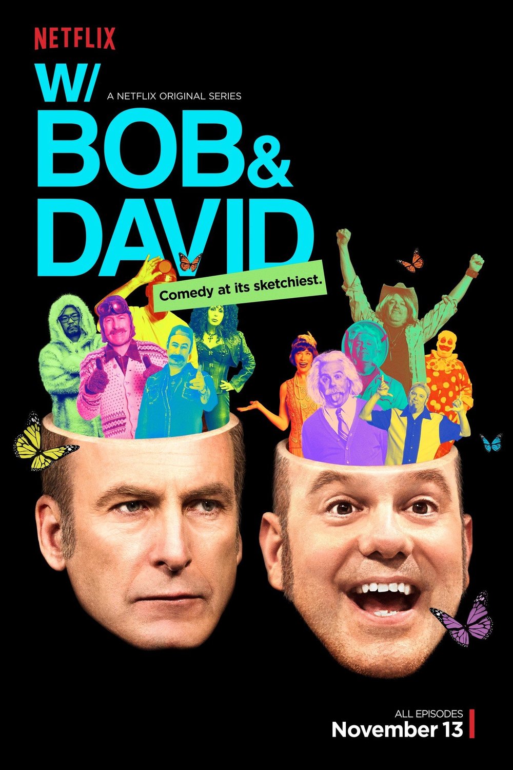 Poster of the movie W/ Bob and David