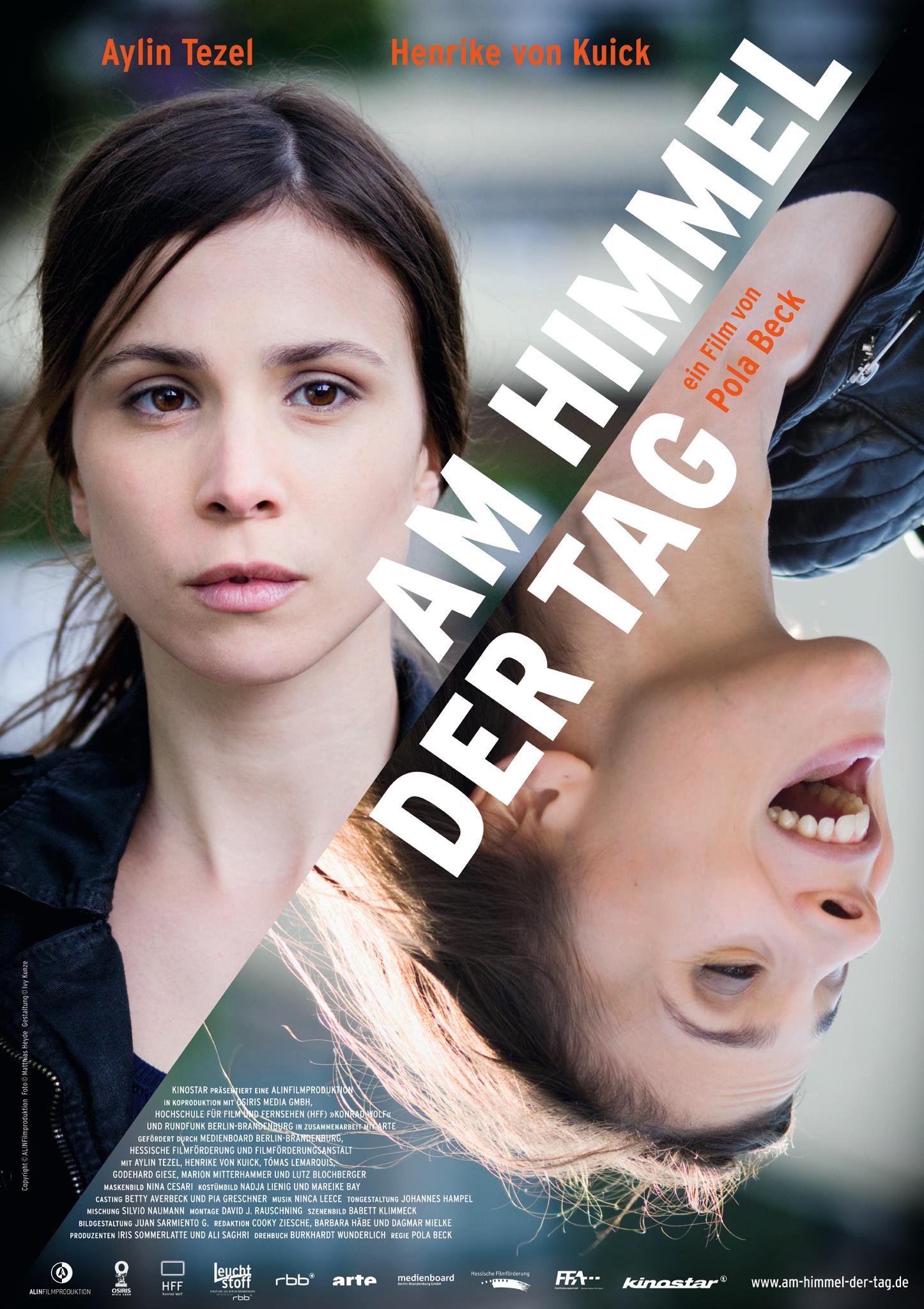 German poster of the movie Am Himmel der Tag