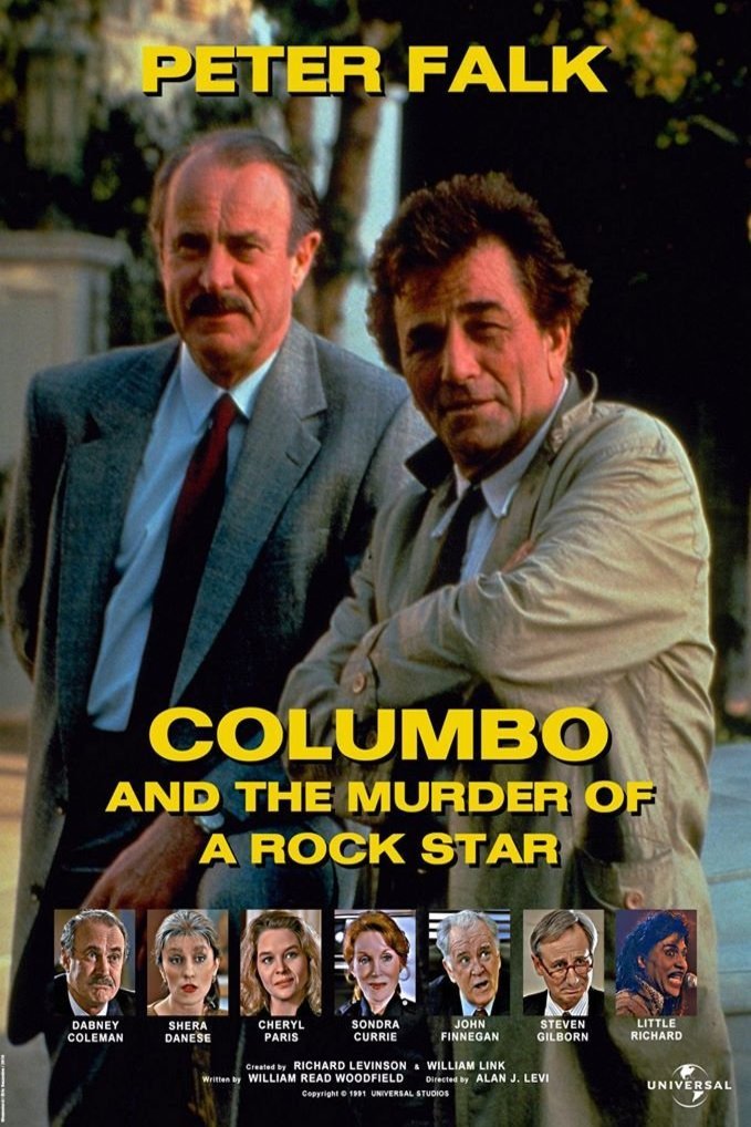 L'affiche du film Columbo and the Murder of a Rock Star