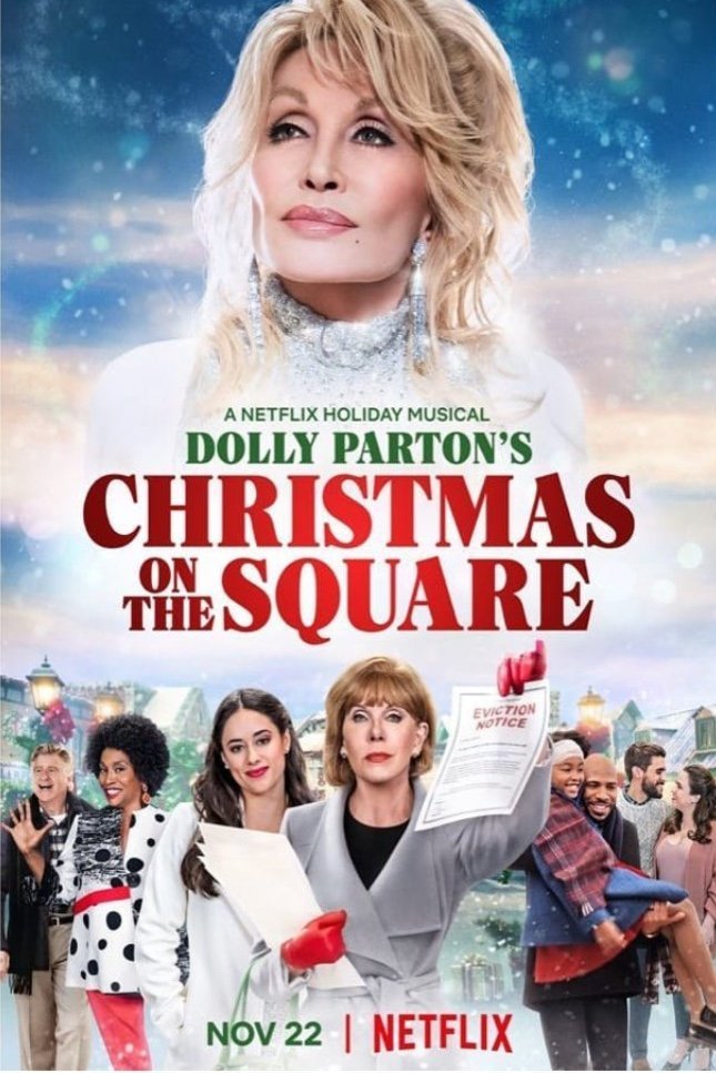 L'affiche du film Dolly Parton's Christmas on the Square
