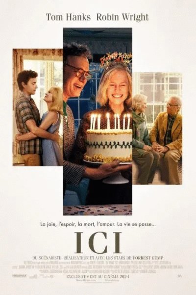 L'affiche du film Ici [2024]