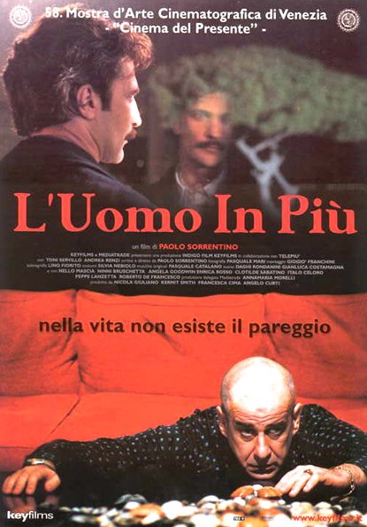 Italian poster of the movie L'Uomo in più
